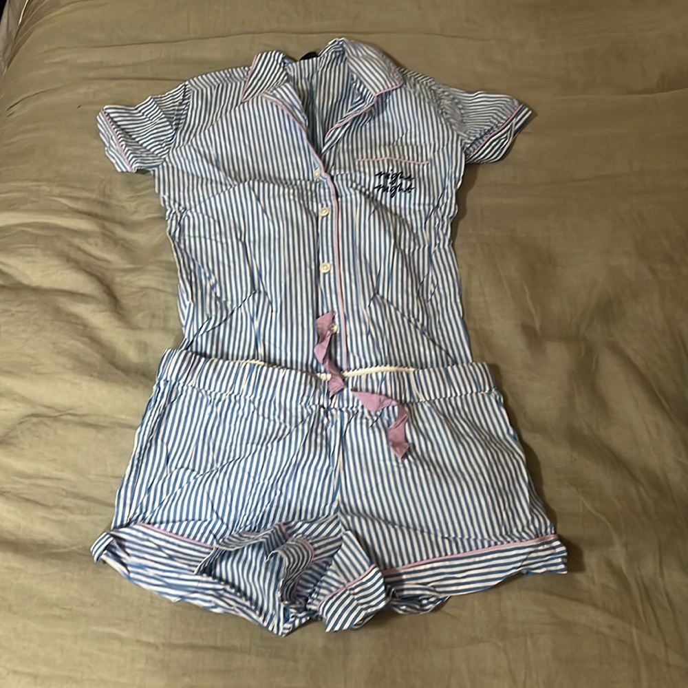 Jcrew short pyjama set